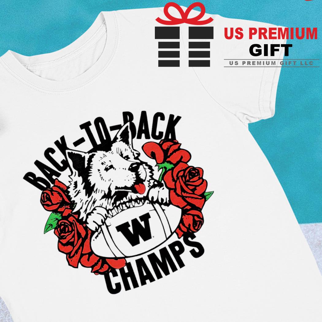 Back to back 91 W 92 Champs logo T-shirt