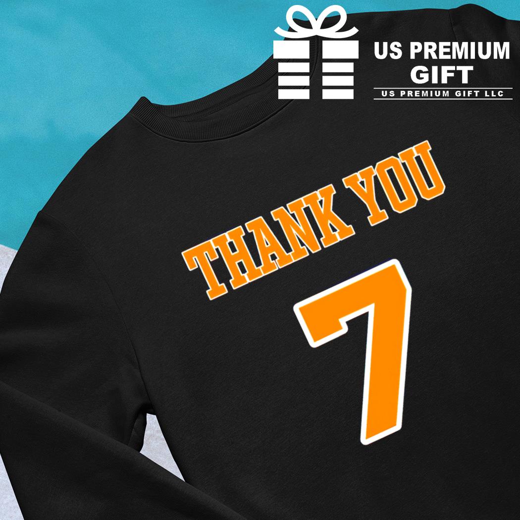 Ben Roethlisberger #7 Pittsburgh Steelers thank you 7 2023 T-shirt, hoodie,  sweater, long sleeve and tank top