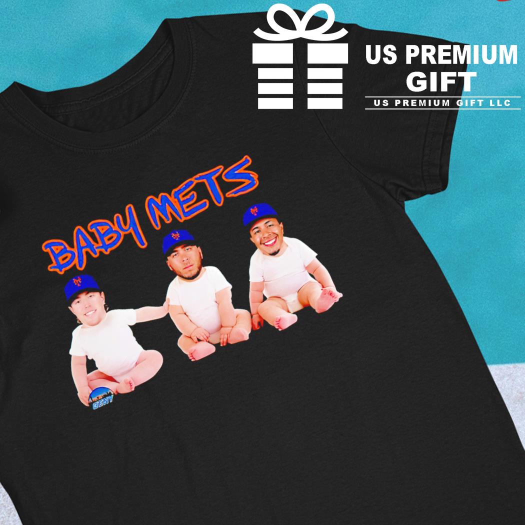 Brett Baty and Francisco Alvarez and Mark Vientos New York Mets baseball baby Mets 2023 T-shirt