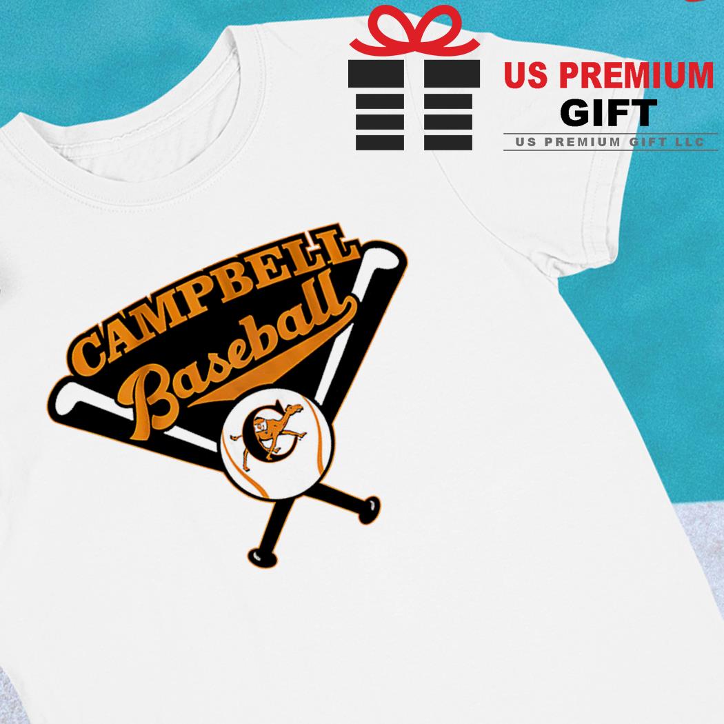 Campbell Fighting Camels baseball logo 2023 T-shirt