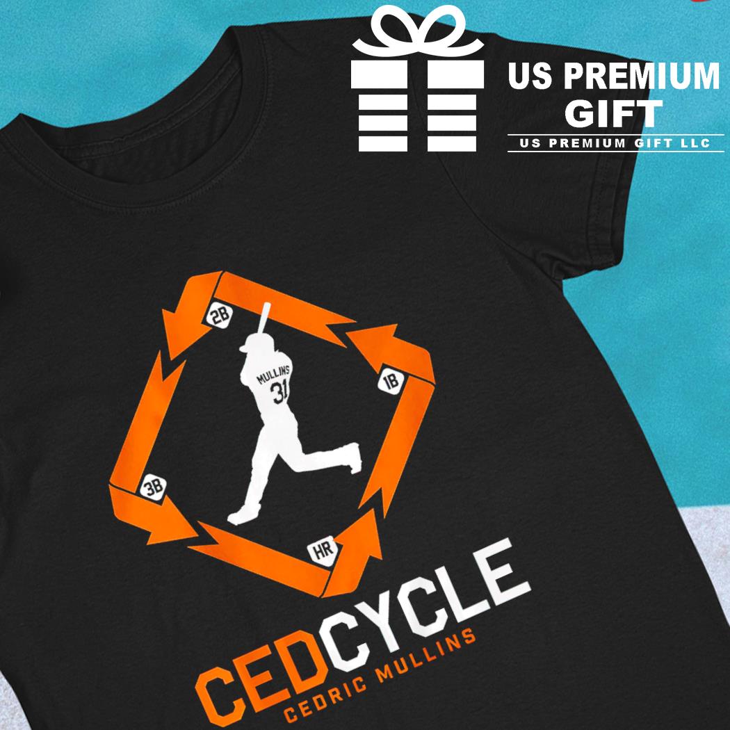 Cedric Mullins #31 Baltimore Orioles baseball Cedcycle 2023 T-shirt