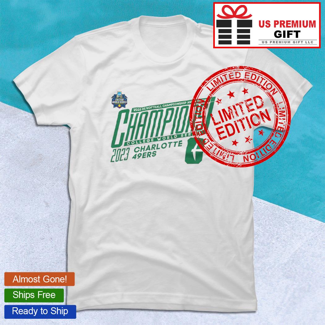 Charlotte 49ers 2023 NCAA Division Softball Championship Oklahoma City shirt,  hoodie, sweater, long sleeve and tank top