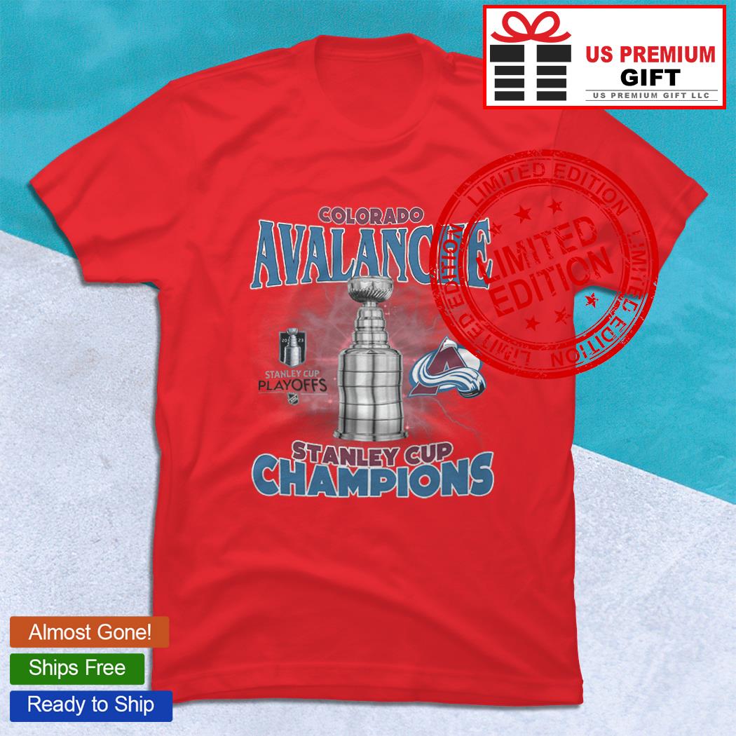 Colorado Avalanche 2023 Stanley Cup Playoffs retro logo shirt, hoodie,  sweater and long sleeve