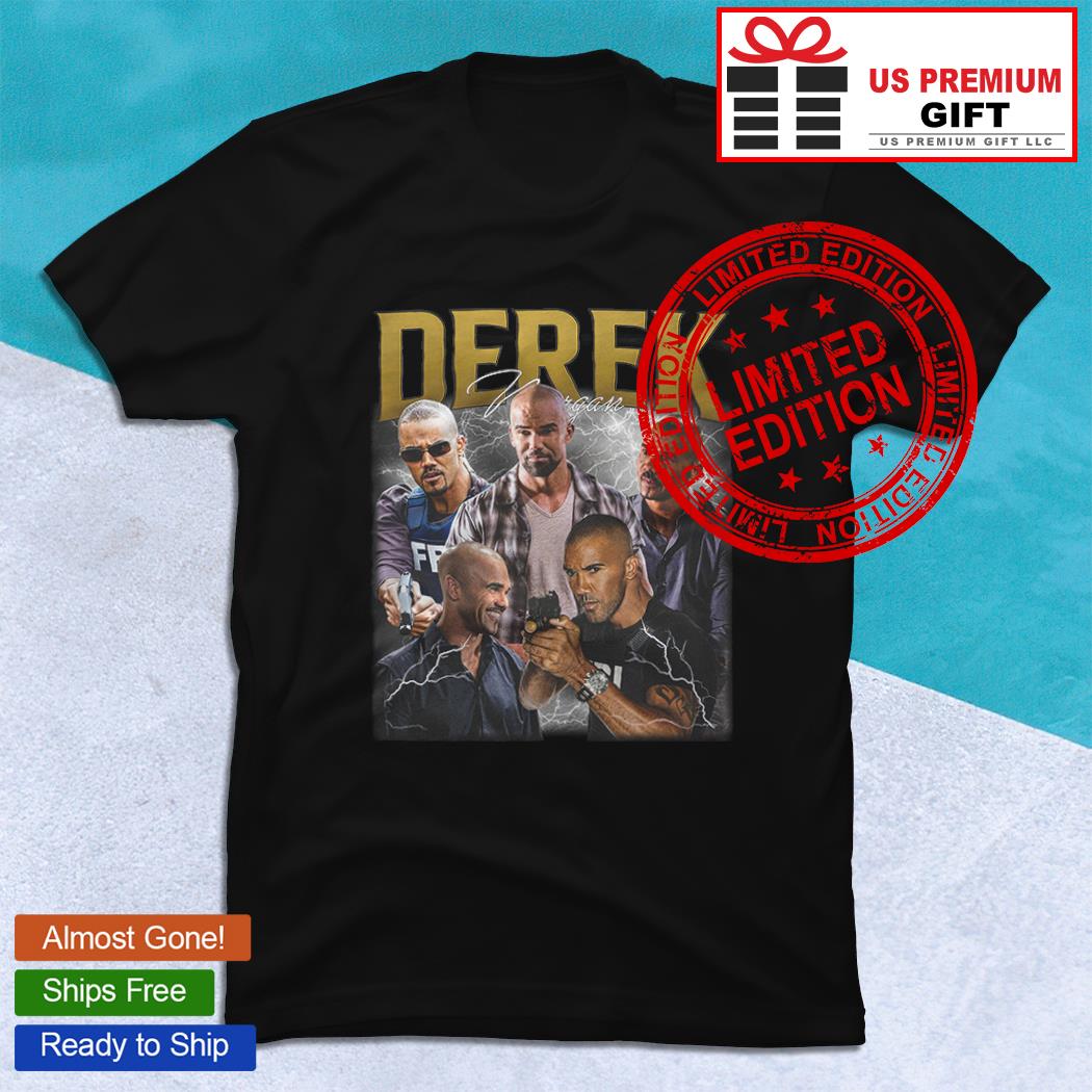 Derek Morgan signature 2023 T-shirt