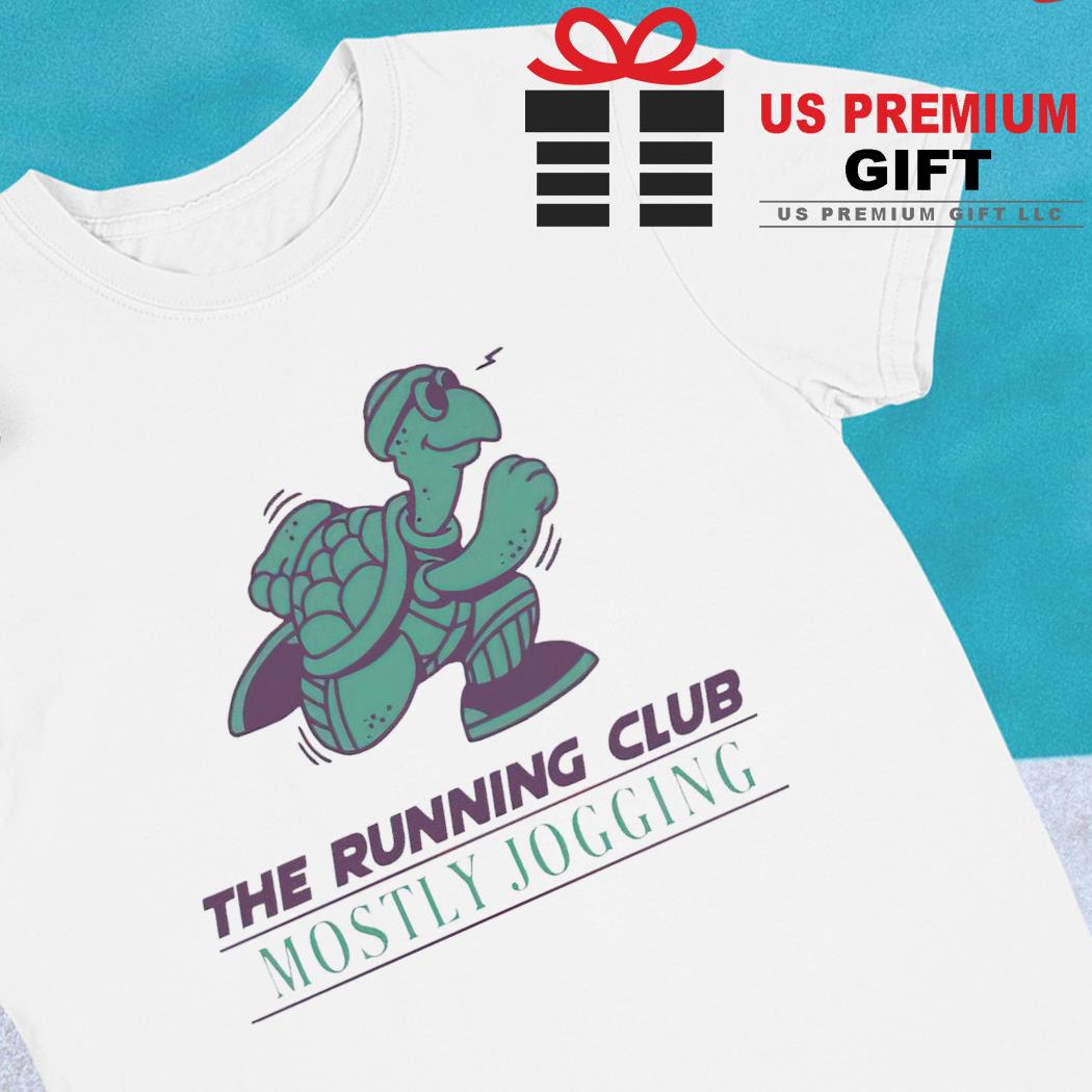Funny the running club mostly jogging 2023 T-shirt