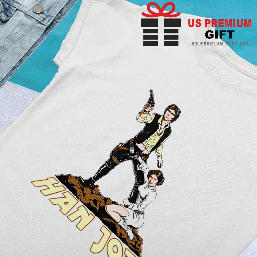 1.Buy Hand Solo Men's T-shirt, Parody Star Wars T-shirts