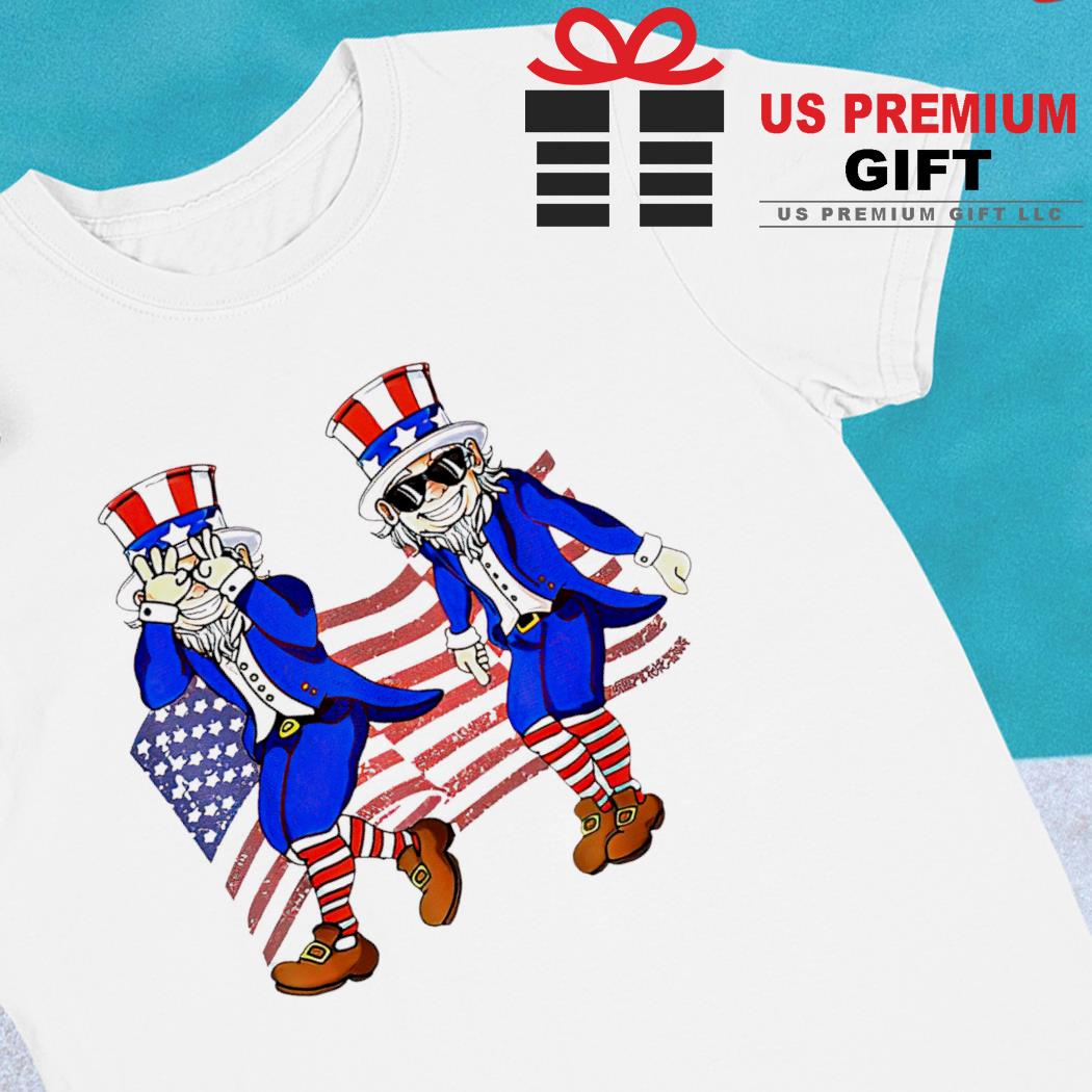 Independence Day uncle Sam Griddy dance funny 4th of July T-shirt