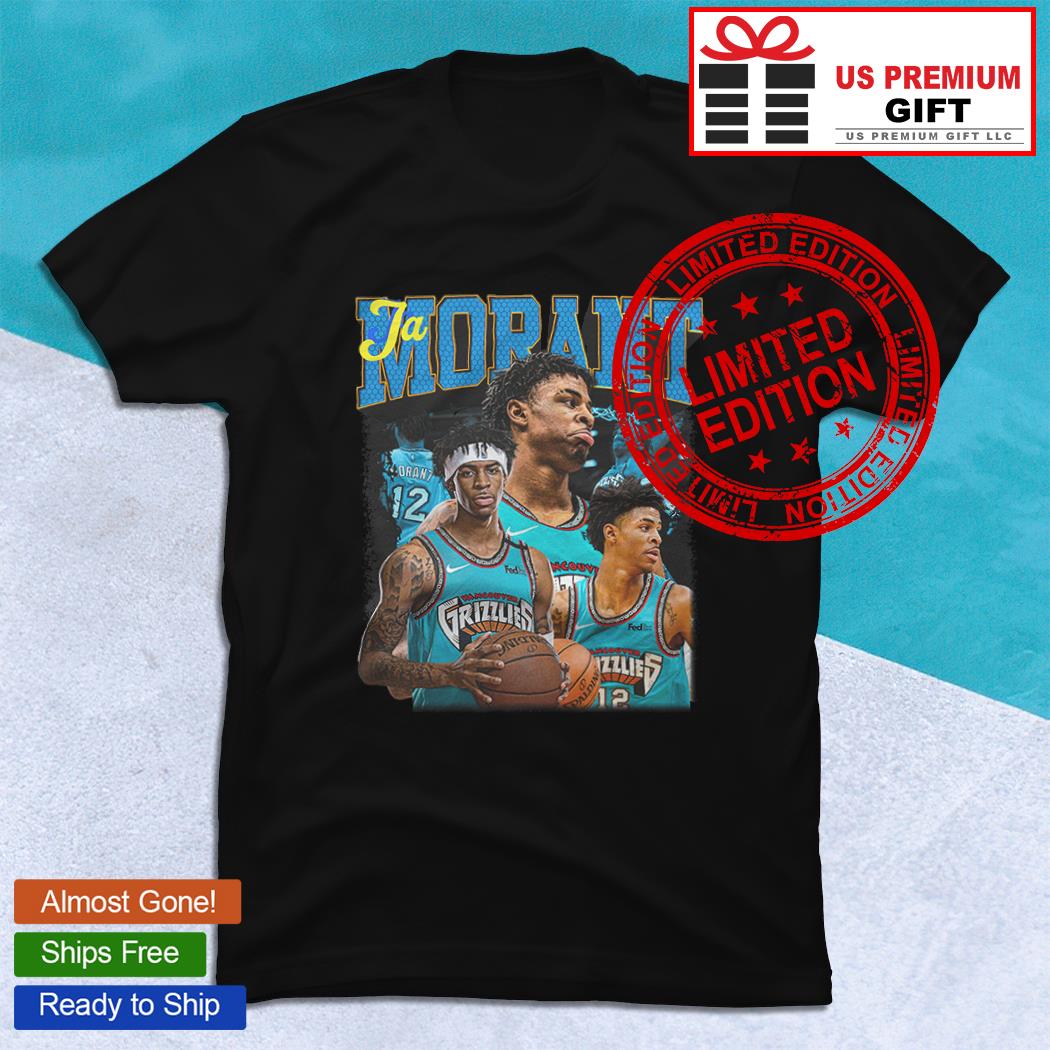 Ja Morant #12 Memphis Grizzlies basketball 2023 T-shirt