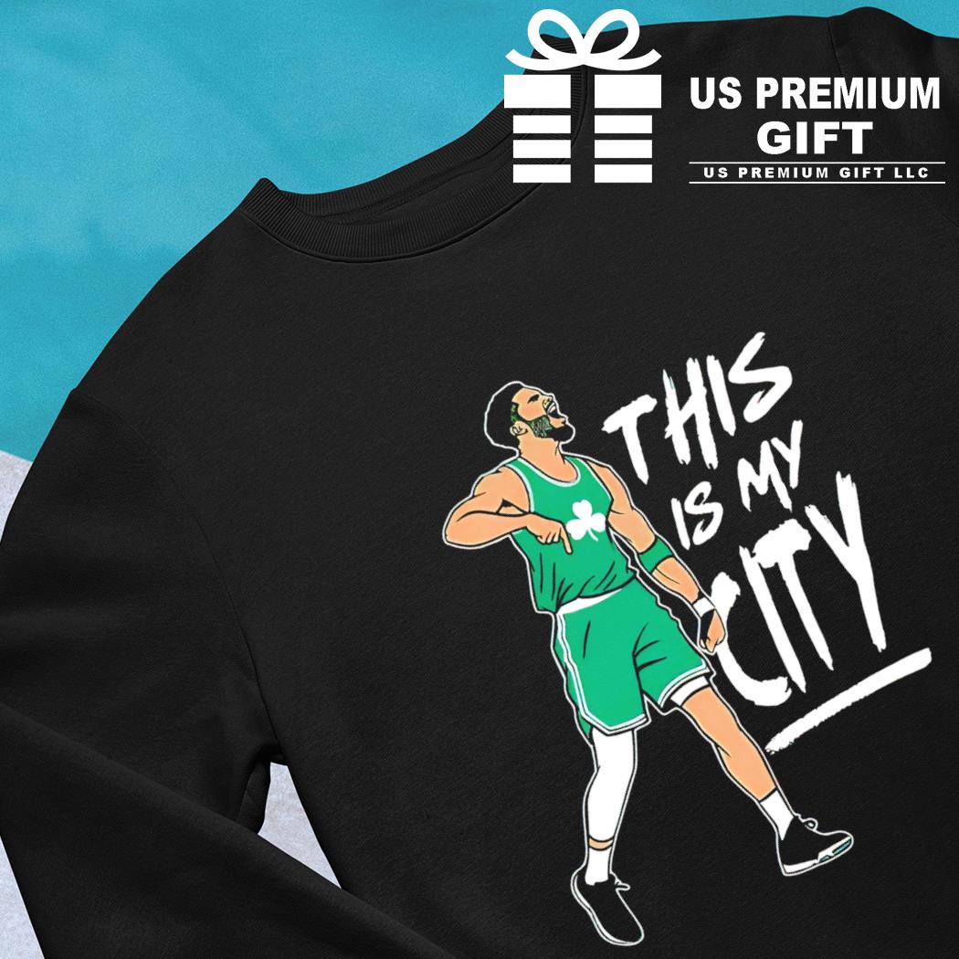 Jayson Tatum cartoon this is my city 2023 T-shirt, hoodie, sweater