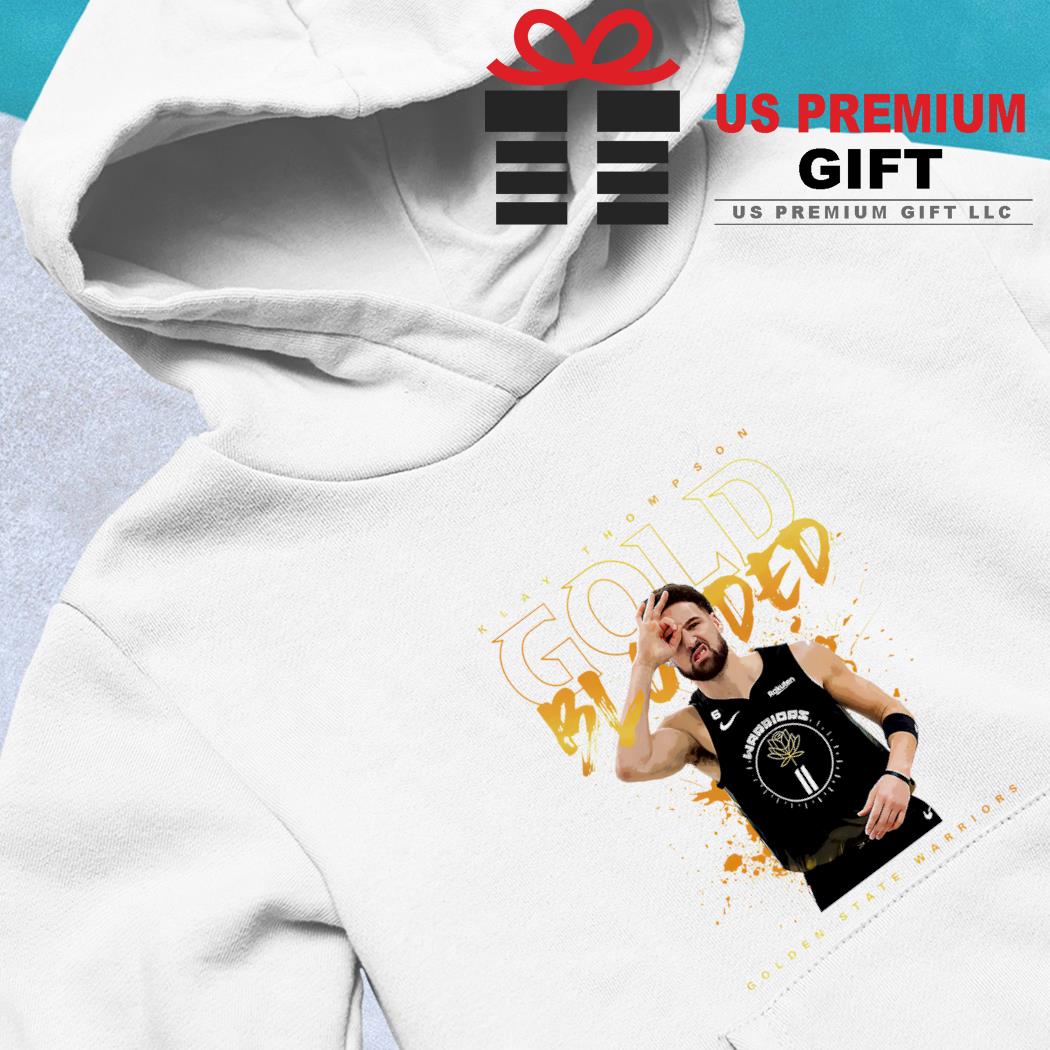Klay Thompson Gold Blooded Signature Shirt - Trends Bedding