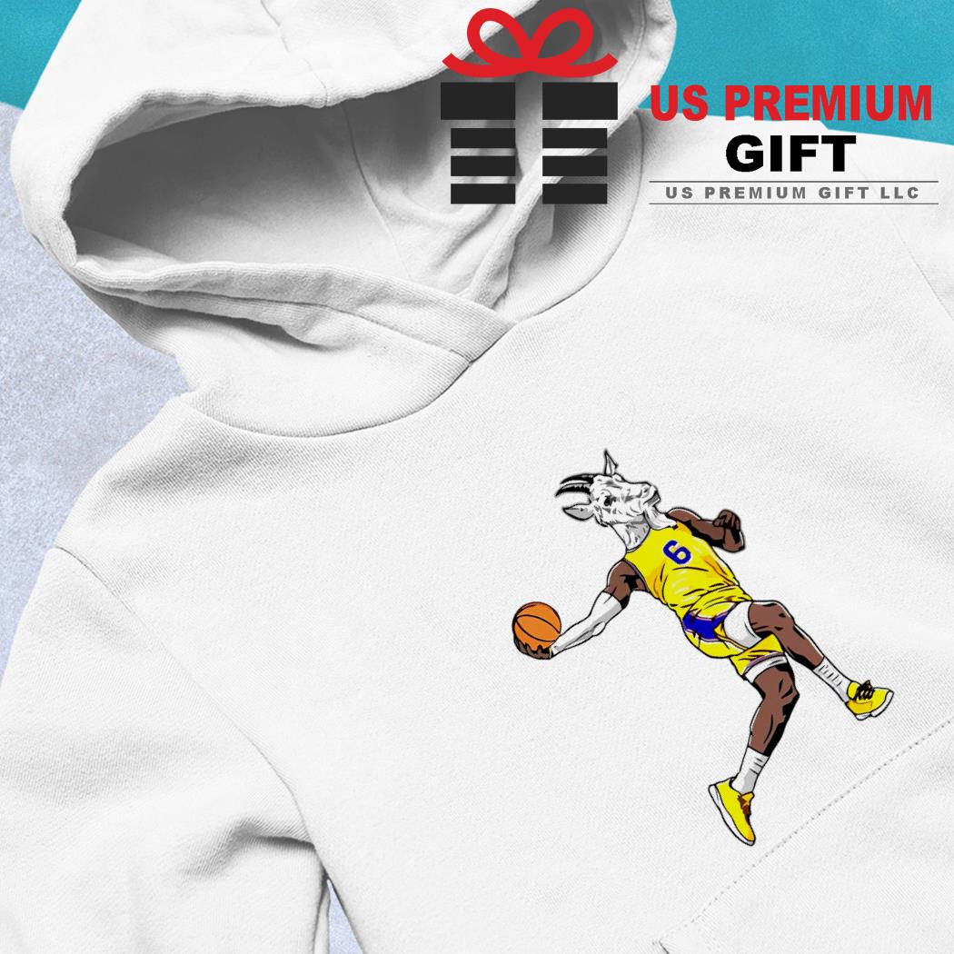 LeBron James goat shot #6 basketball funny T-shirt, hoodie, sweater, long  sleeve and tank top