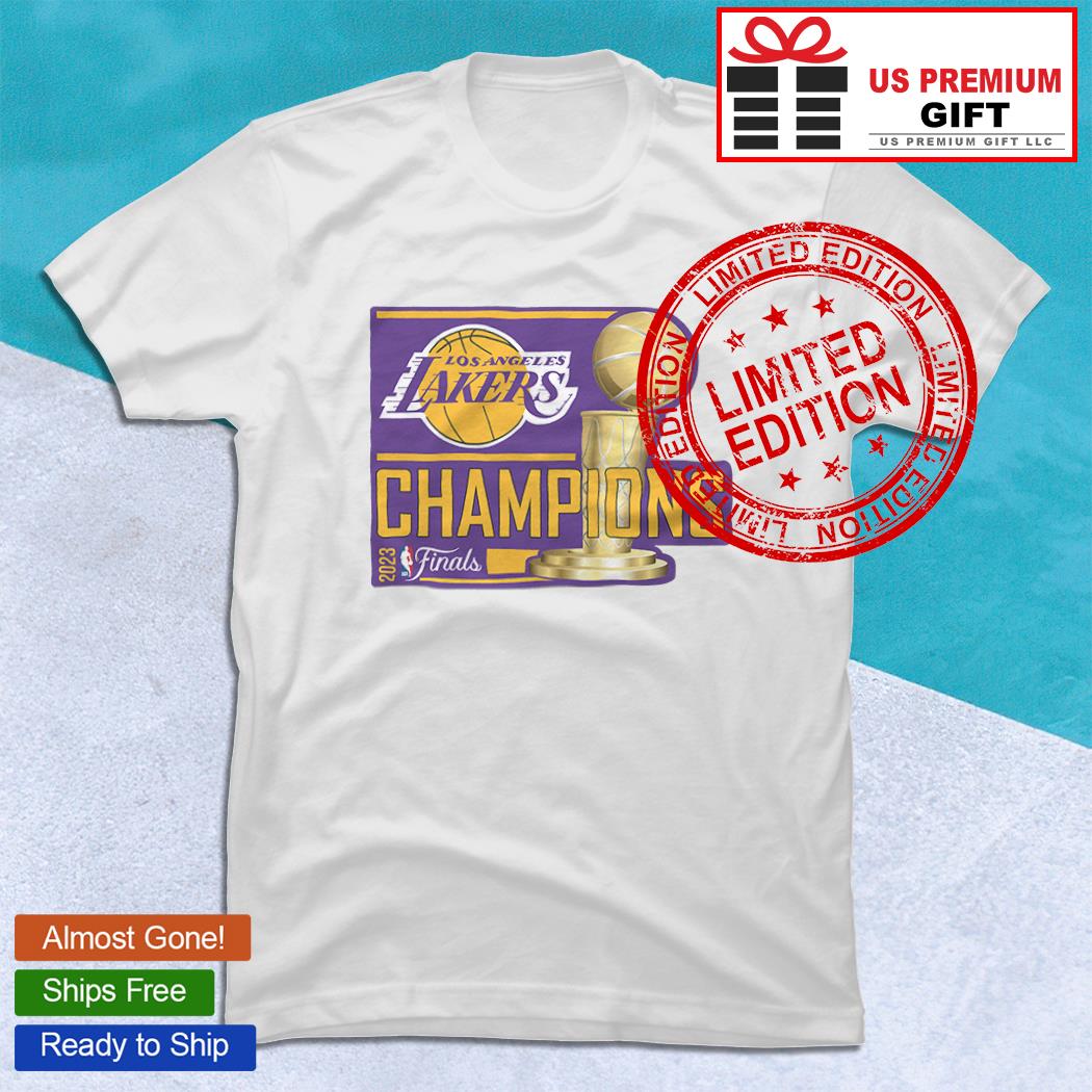 Los Angeles Lakers 2020 NBA Finals Champions T-Shirt Red L