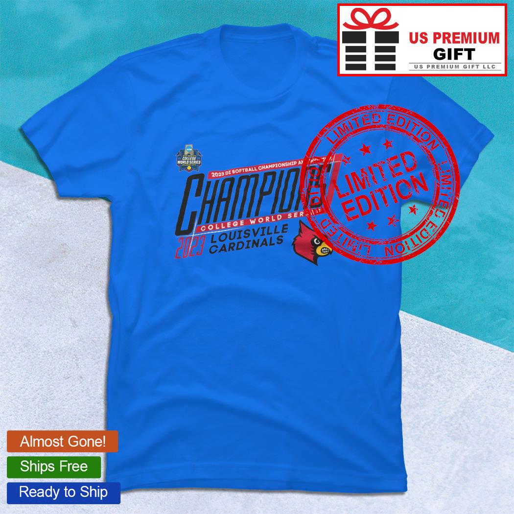 Louisville Cardinals 2023 Division Softball Championship shirt, hoodie,  sweater, long sleeve and tank top