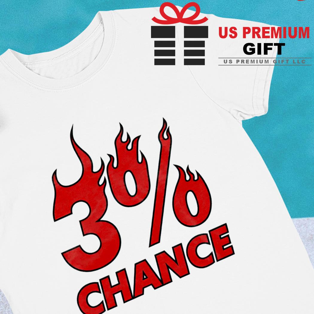Miami Heat 3% chance 2023 T-shirt