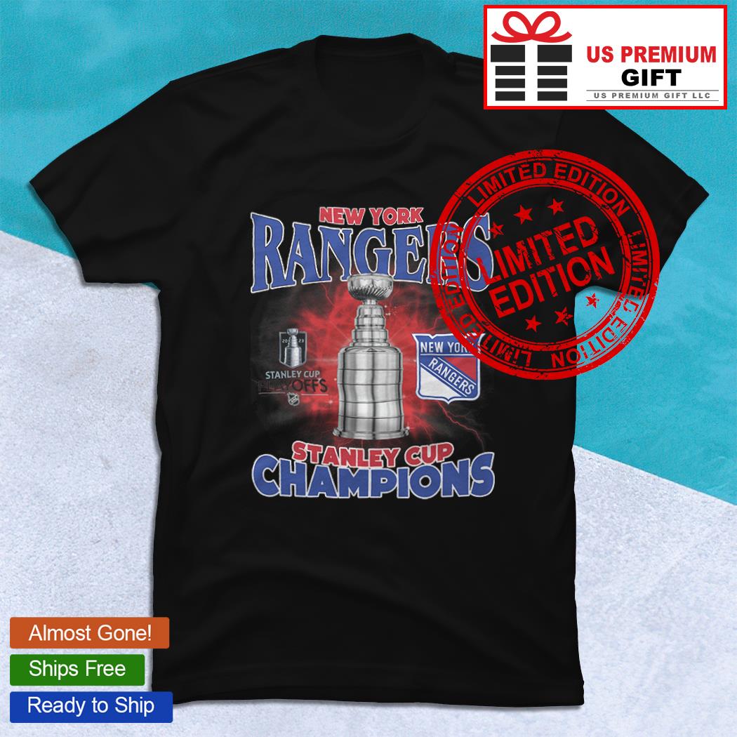 New York Rangers Hockey Team Logo 2023 Playoff T-Shirt Gift For Fans