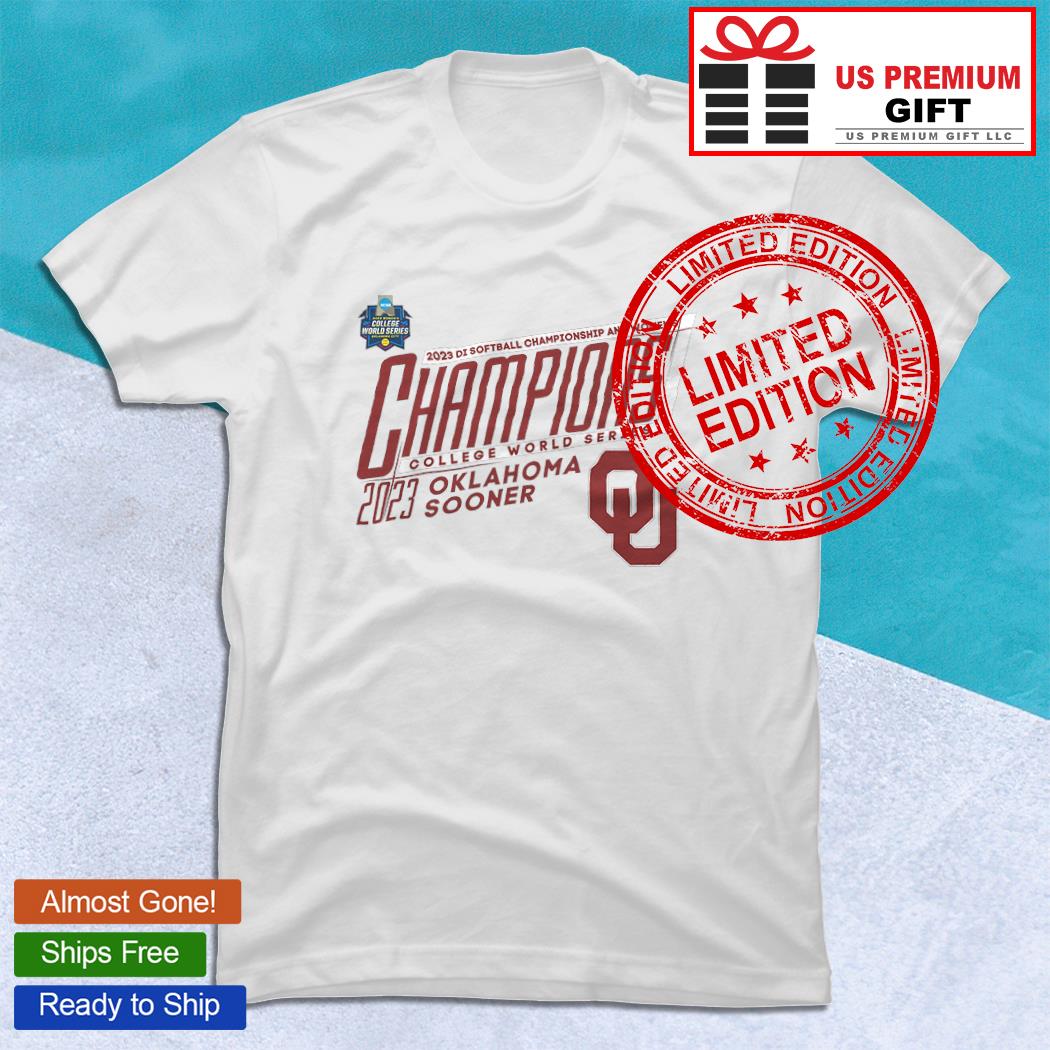 Unisex Champion White Oklahoma Sooners 2023 NCAA Softball Women's