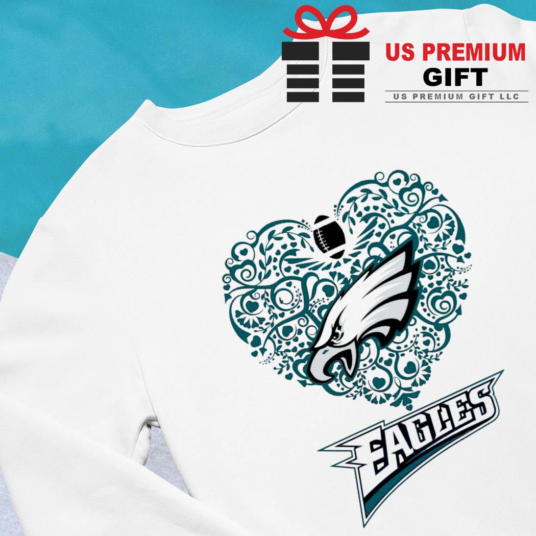 Philadelphia eagles heart shirt, hoodie, sweater, long sleeve and tank top