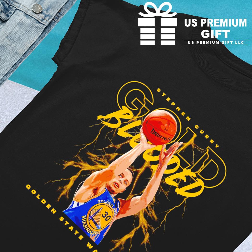 Gold Blooded Stephen Curry Warriors, Custom prints store