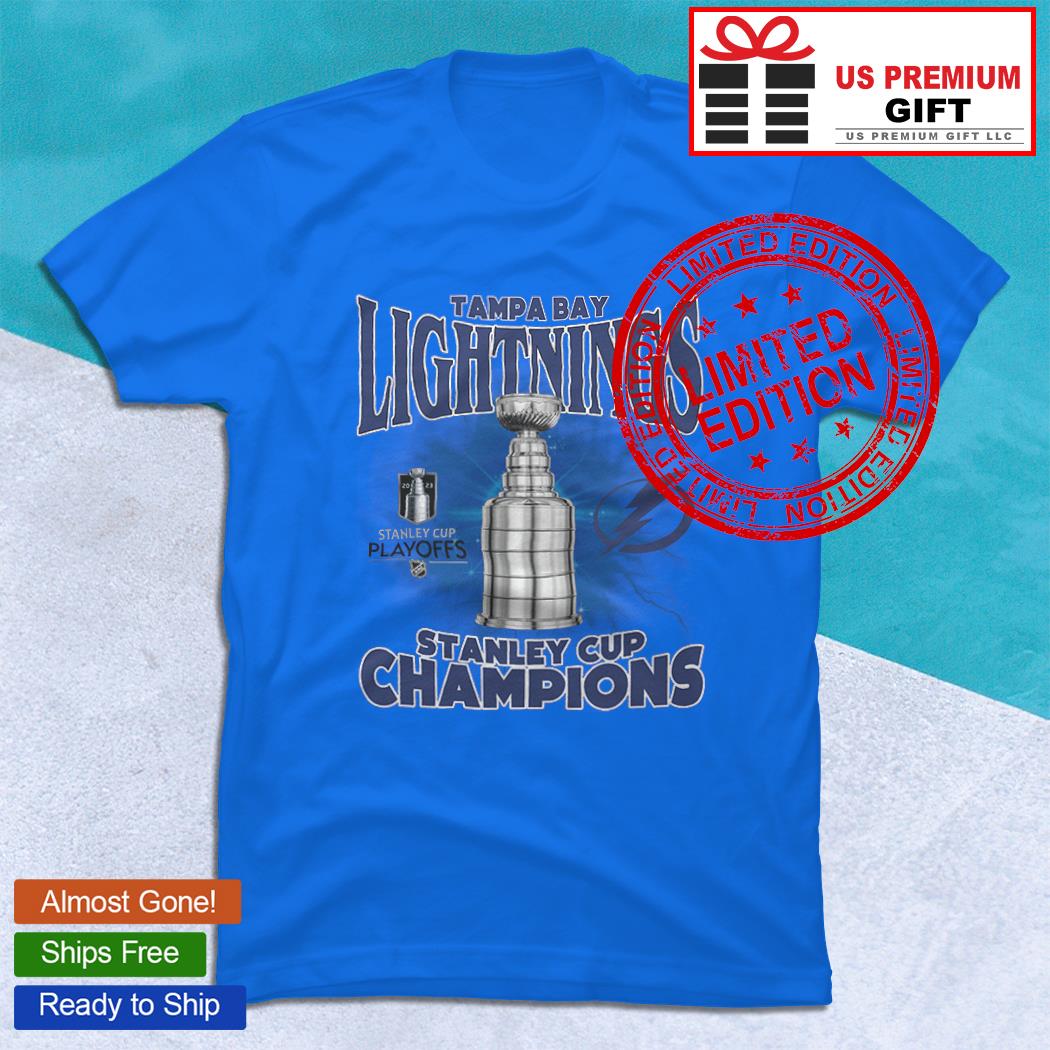 Tampa Bay Lightning ice hockey 2023 Championship Stanley Cup logo