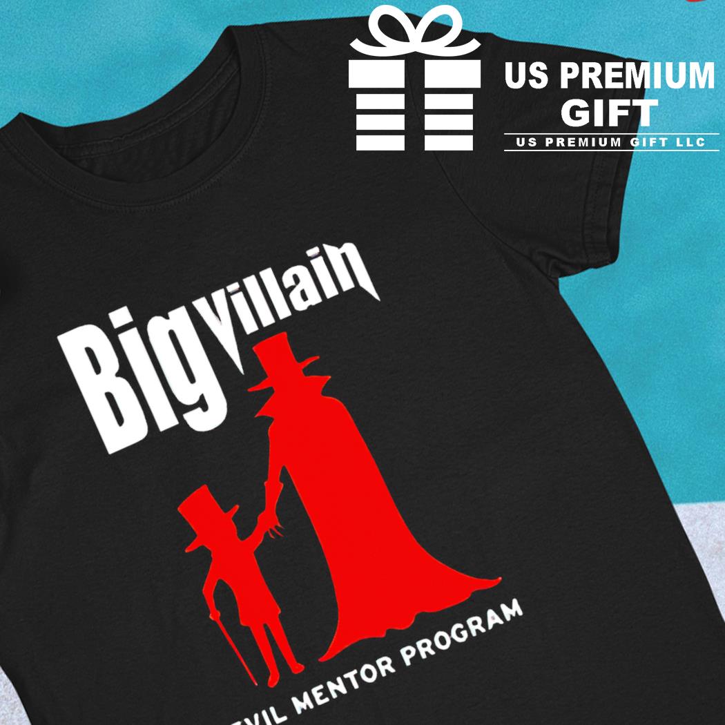 big villain t shirt