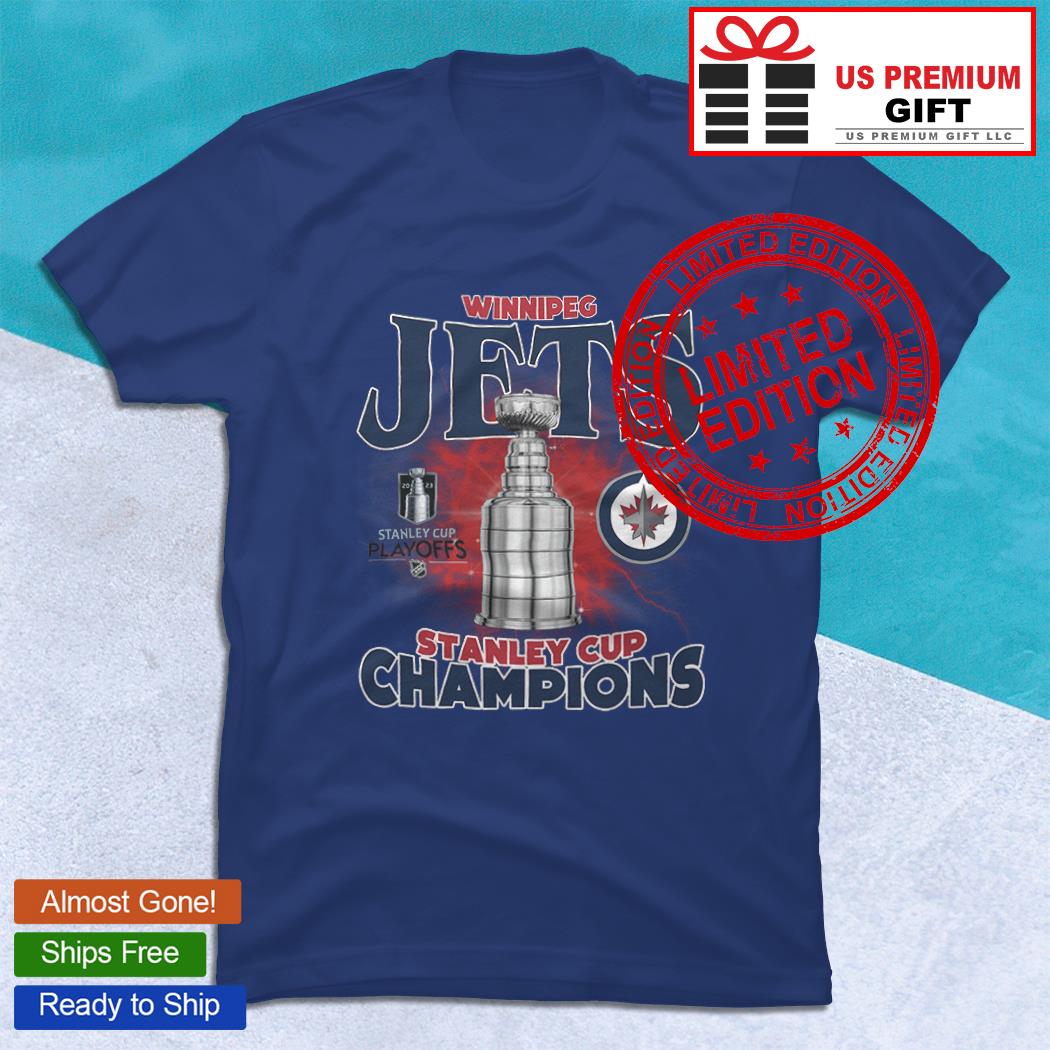 Winnipeg Jets Ice Hockey 2023 Championship Stanley Cup Logo T-shirt,Sweater,  Hoodie, And Long Sleeved, Ladies, Tank Top