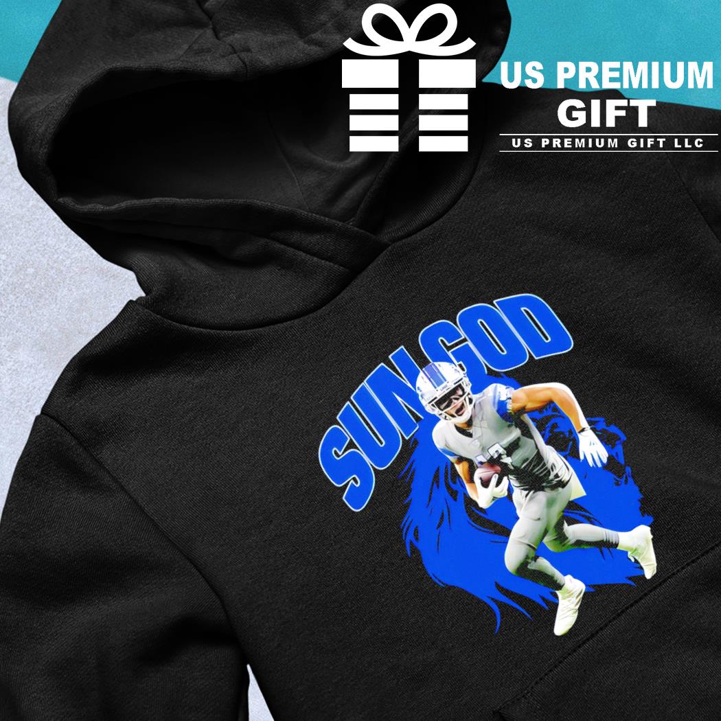 Original detroit Lions Amon-Ra St. Brown Sun God shirt, hoodie, sweater,  long sleeve and tank top