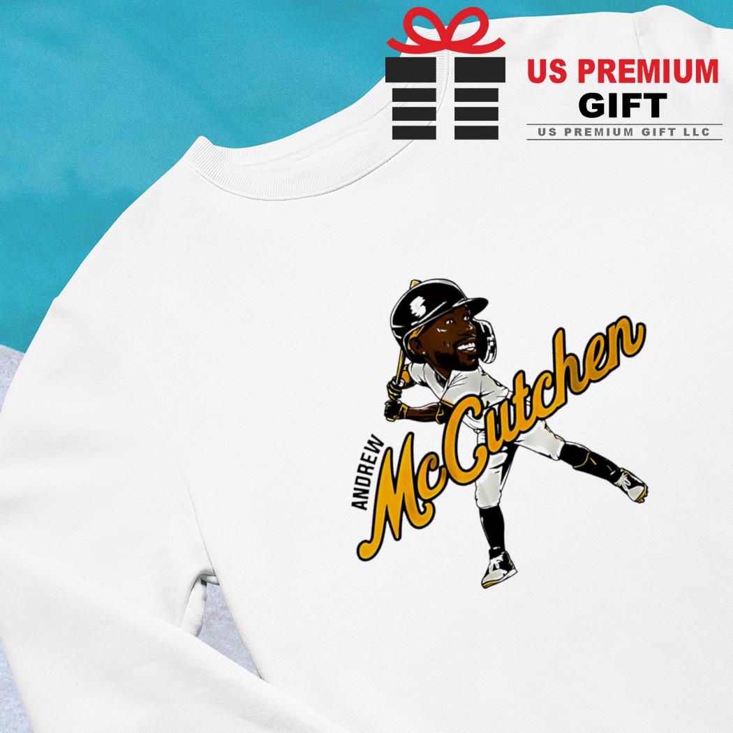 Andrew Mccutchen 22 Pittsburgh Pirates baseball caricature 2023 T-shirt,  hoodie, sweater, long sleeve and tank top