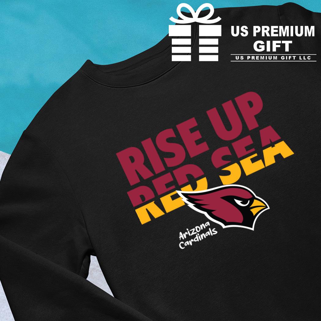 Arizona Cardinals rise up red sea logo 2023 T-shirt, hoodie