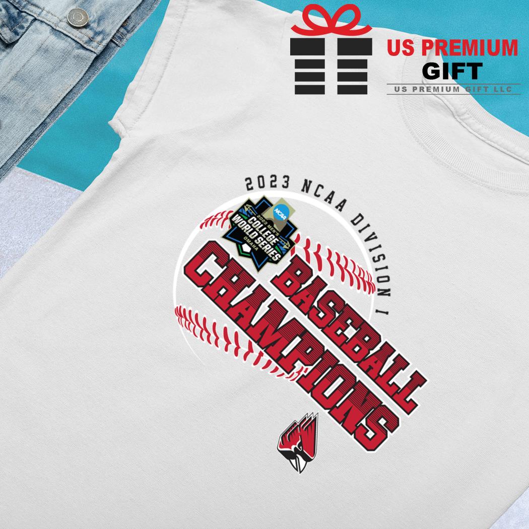 Funny ball State Cardinals 2023 Ncaa DI baseball men's Champions logo T- shirt, hoodie, sweater, long sleeve and tank top