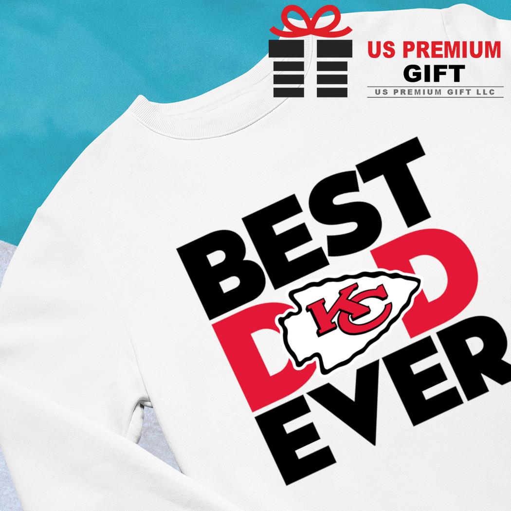 Best dad ever NFL Kansas City Chiefs logo 2023 T-shirt, hoodie, sweater,  long sleeve and tank top