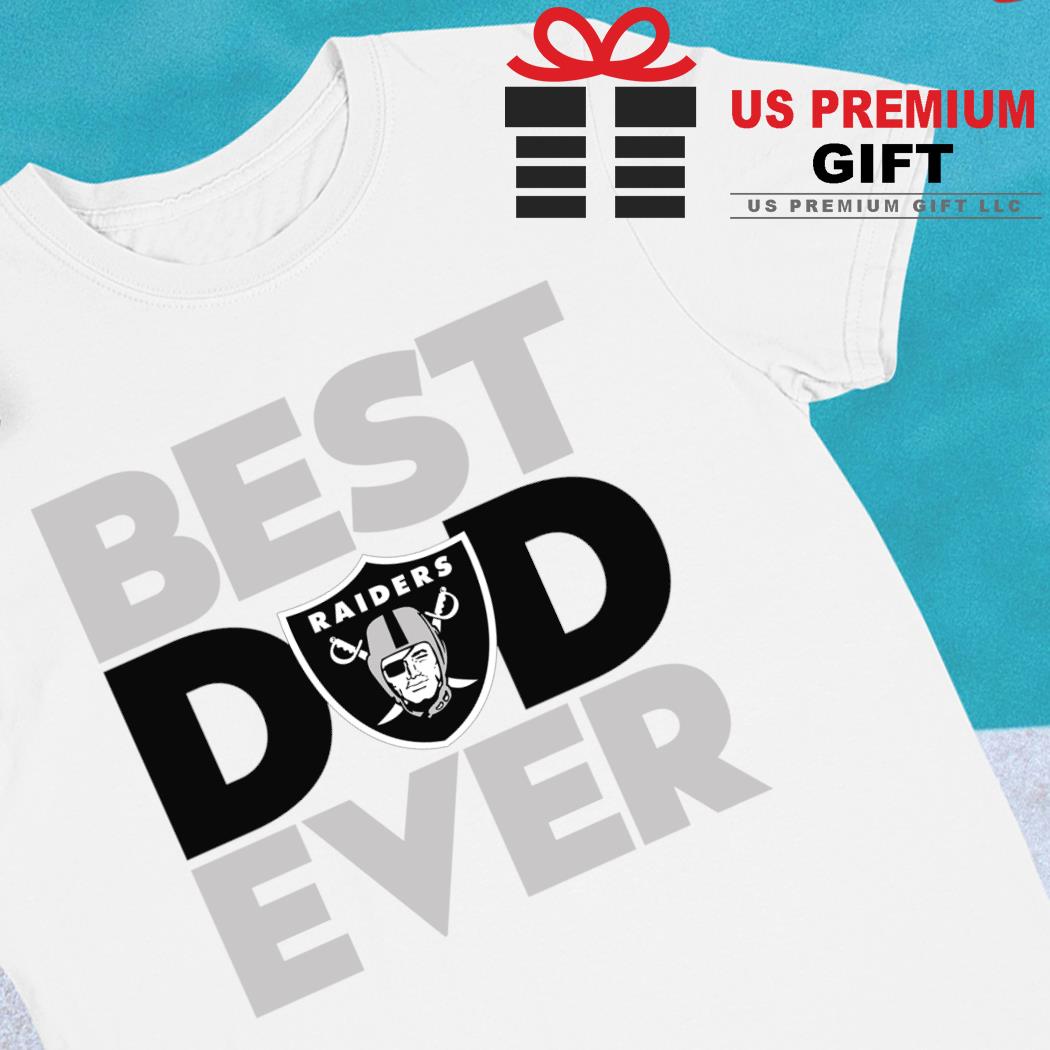 Best dad ever NFL Las Vegas Raiders logo 2023 T-shirt, hoodie, sweater,  long sleeve and tank top