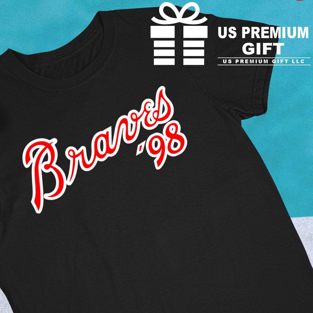 98 Braves Jersey Style Tshirt