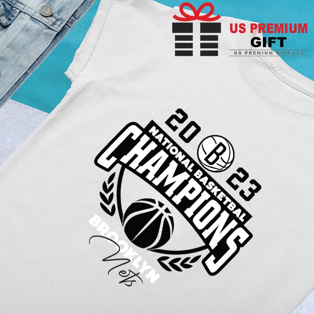 National Basketball Champions Brooklyn Nets 2023 logo T-shirt