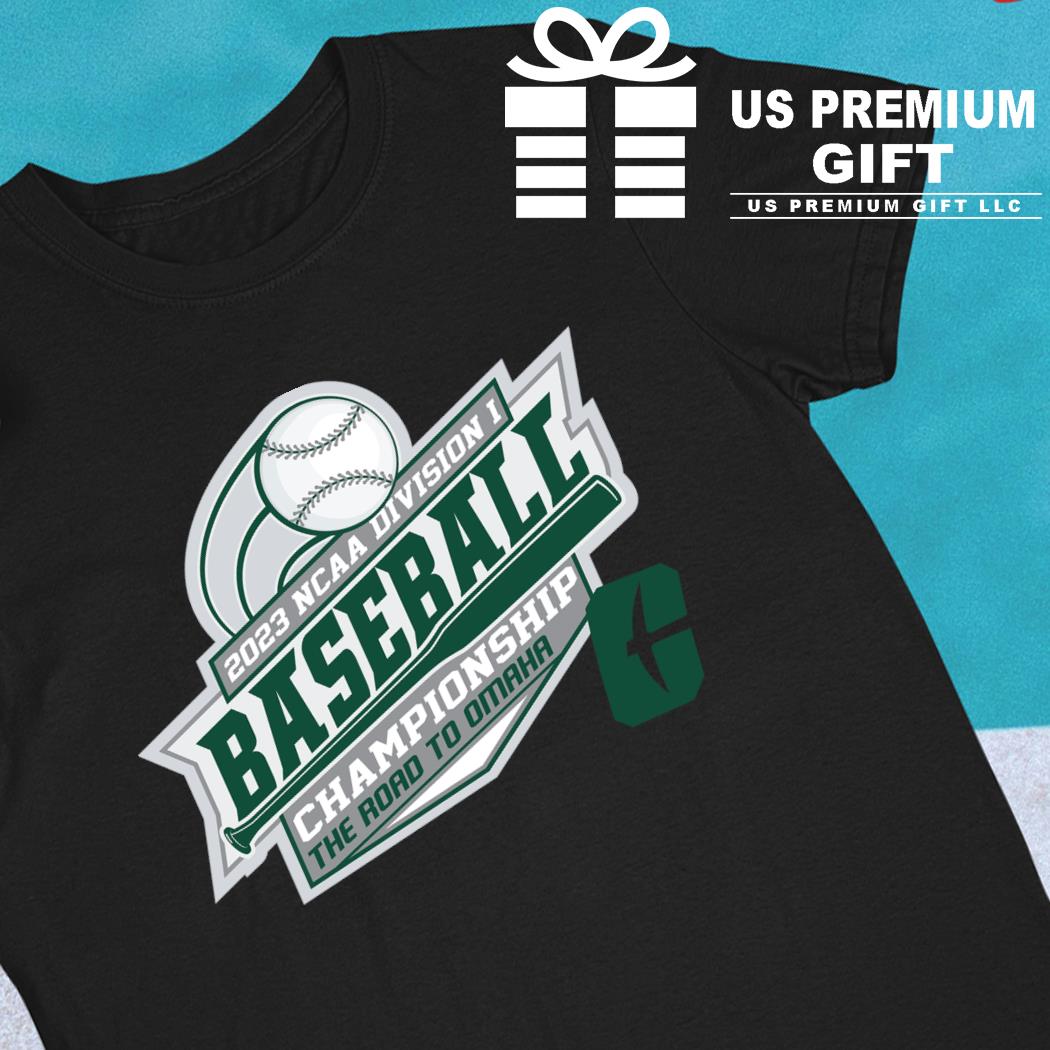 Charlotte 49ers 2023 Ncaa Division I baseball Championship the road to  Omaha logo T-shirt, hoodie, sweater, long sleeve and tank top