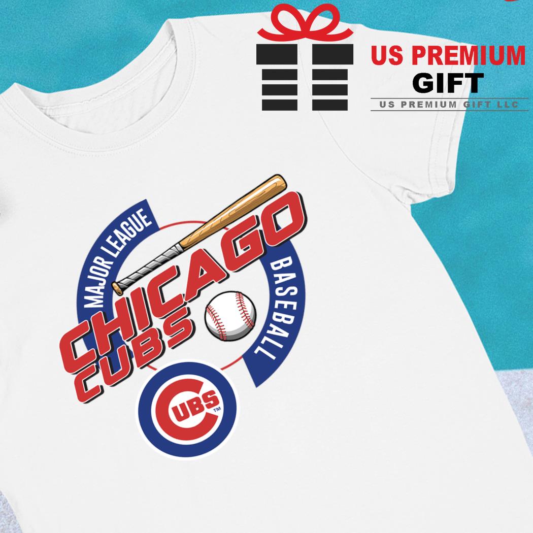 Chicago Cubs Team Logo White T-Shirt
