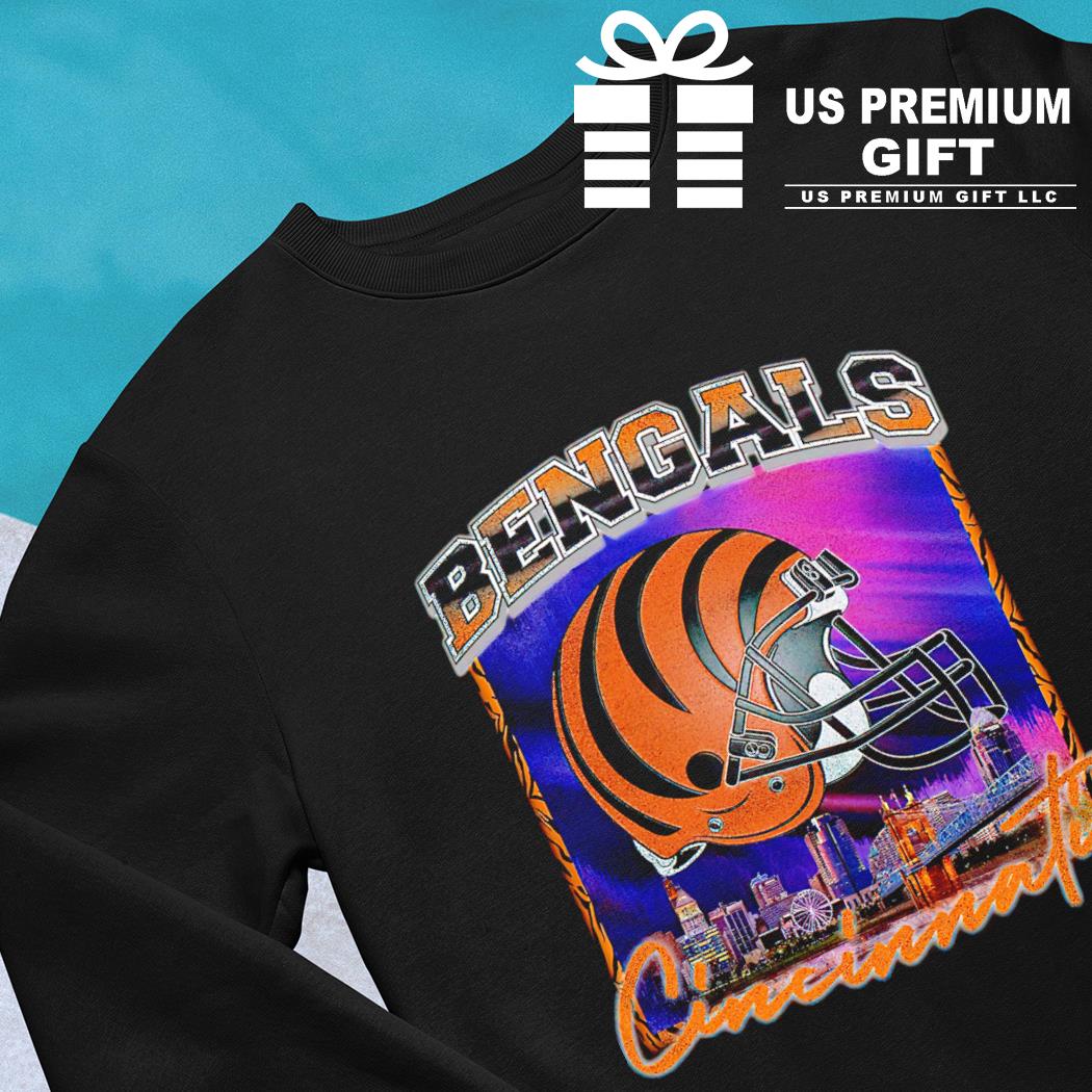 Official cincinnatI bengals helmet T-shirt, hoodie, sweater, long sleeve  and tank top