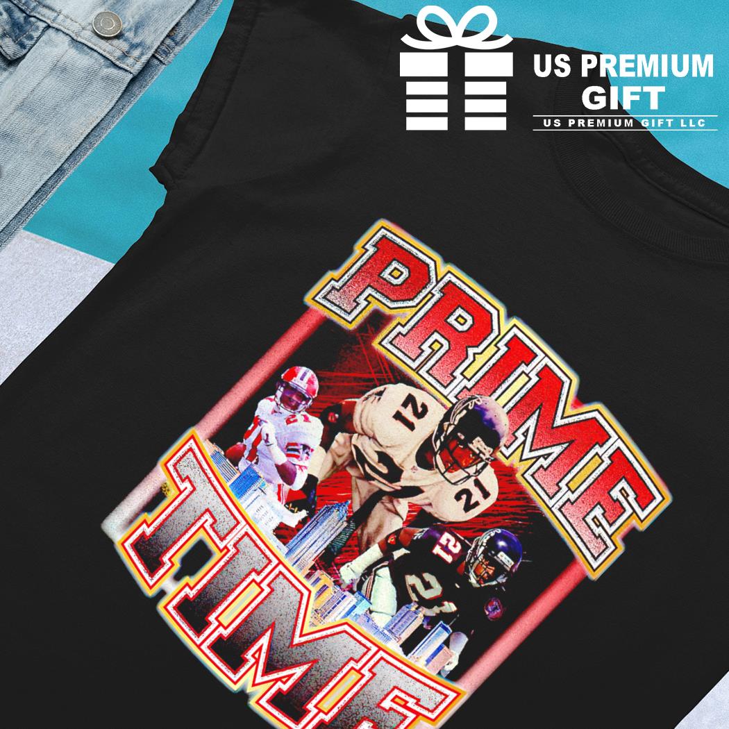 Deion Sanders #21 Prime Time funny T-shirt, hoodie, sweater, long sleeve  and tank top