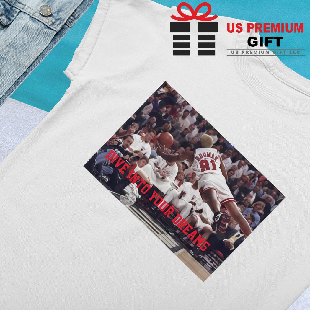 Dennis Rodman Chicago Bulls Basketball Shirt t-shirt