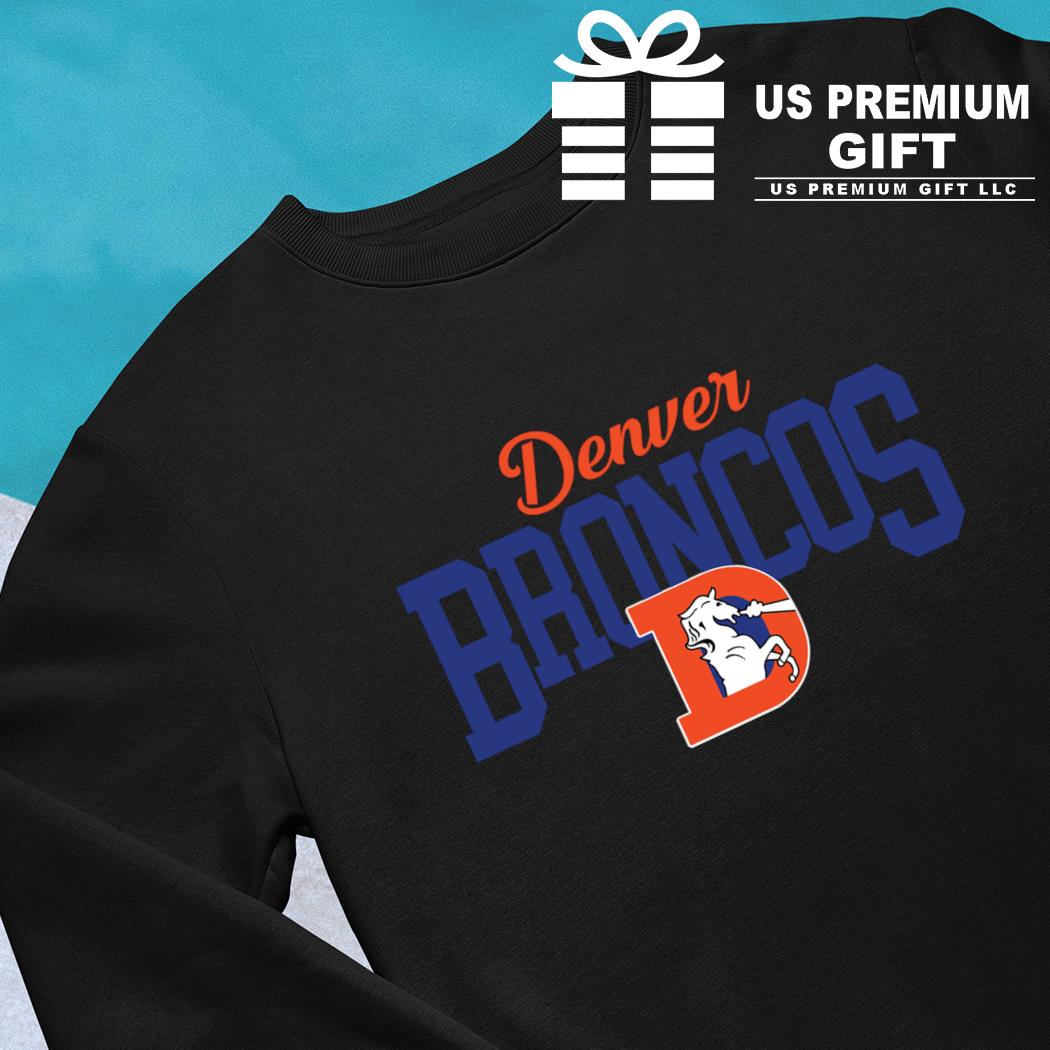 Official denver broncos logo throwback T-shirt, hoodie, sweater, long  sleeve and tank top