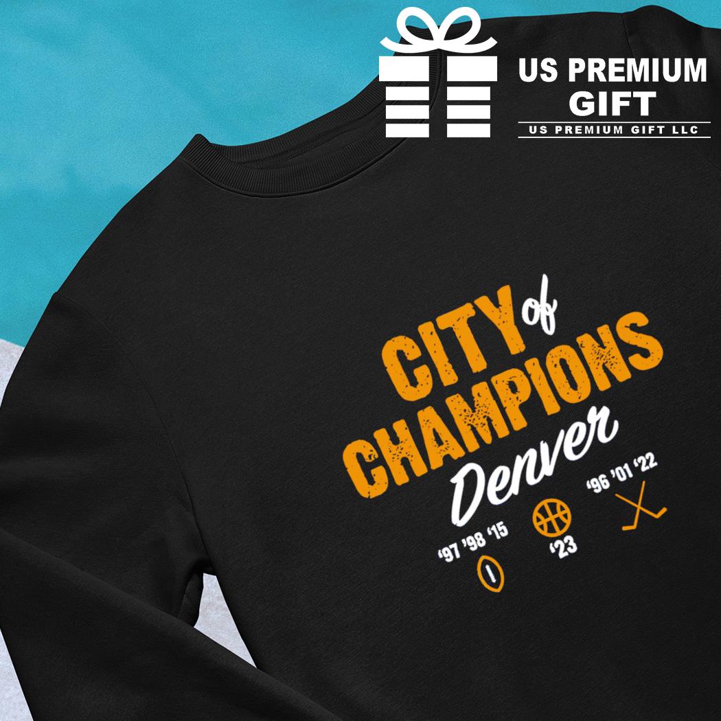 Denver City Of Champions T-shirt