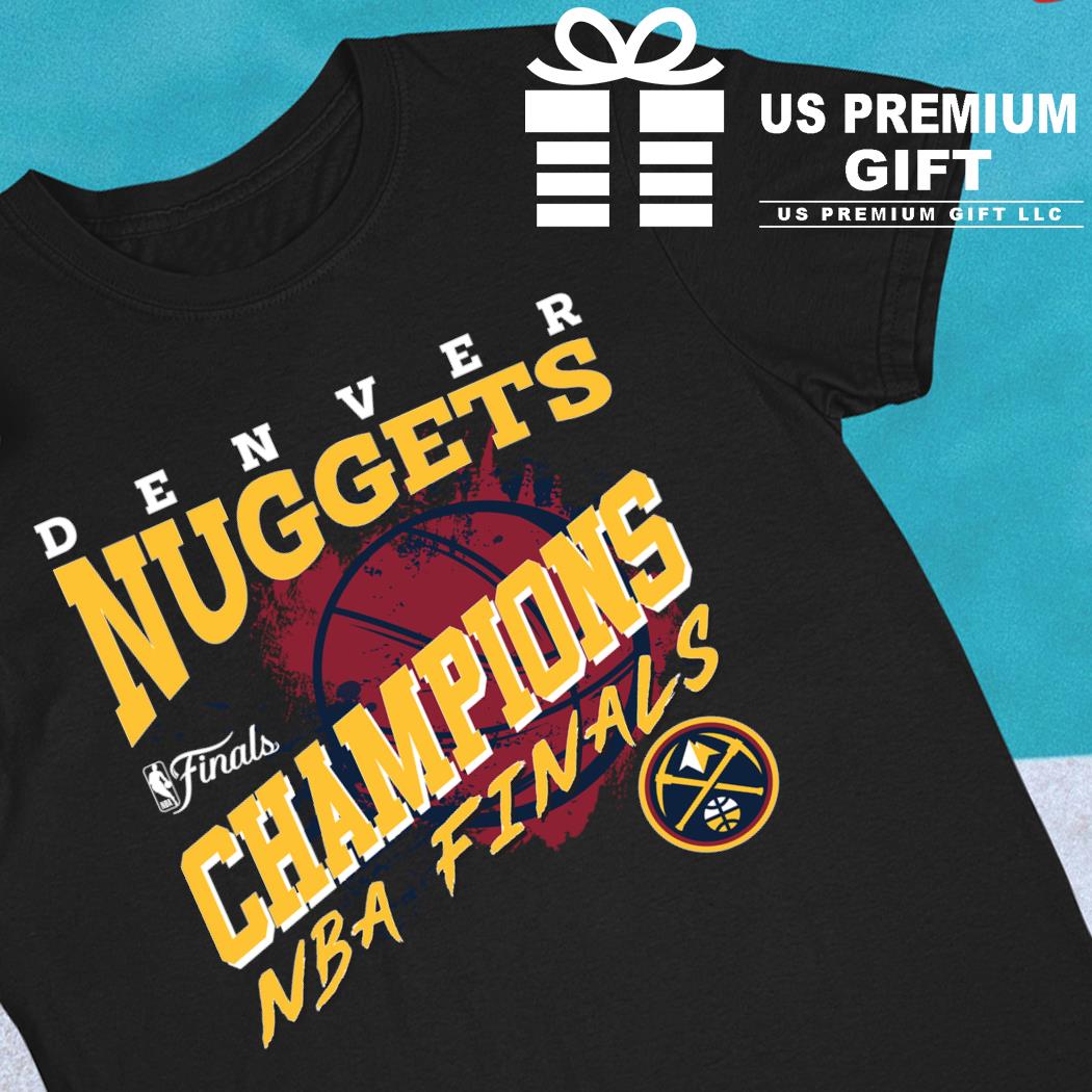 Logo Denver nuggets finals 2023 vintage NBA merch gift for dad