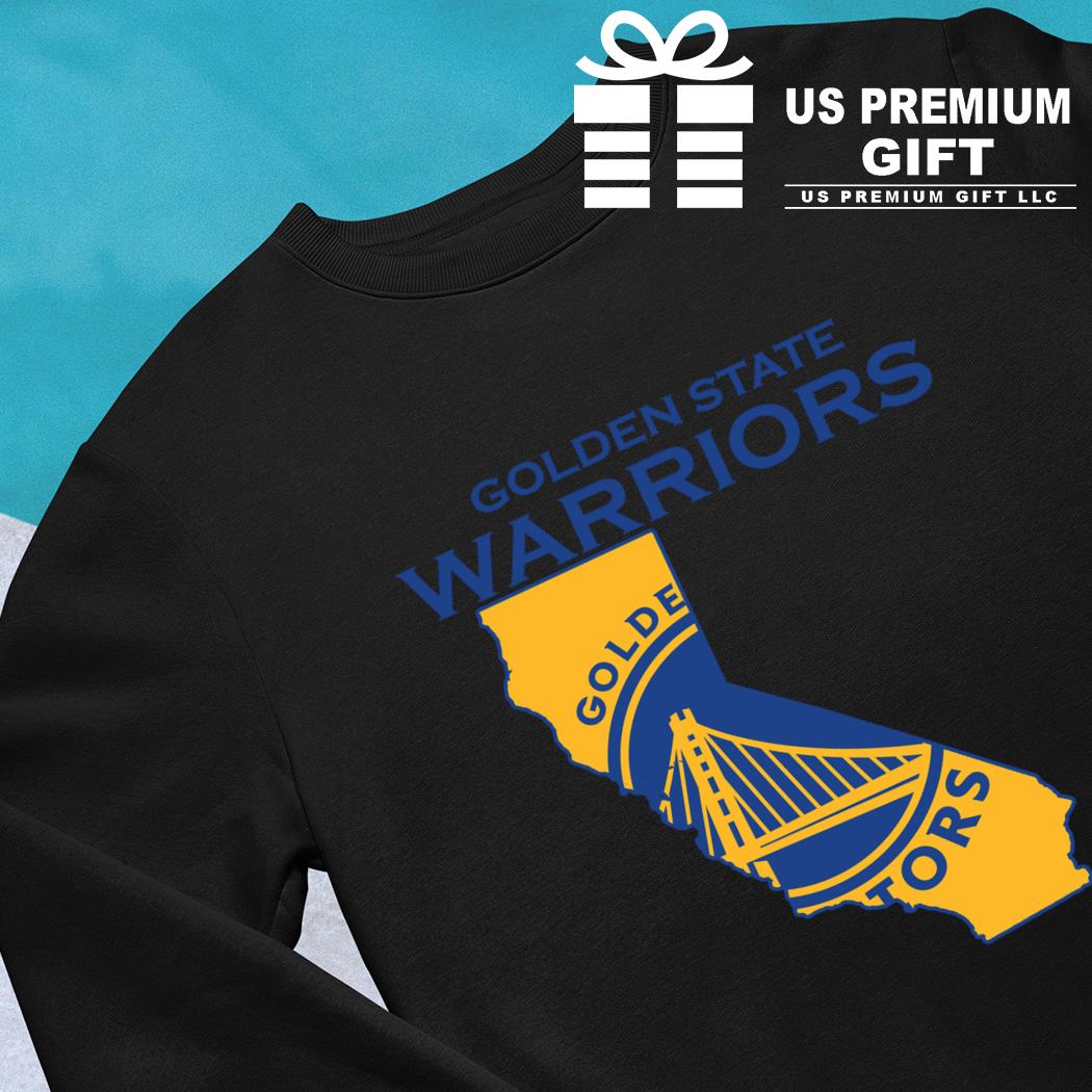 Golden State Warriors Map logo T-shirt, hoodie, sweater, long sleeve and  tank top