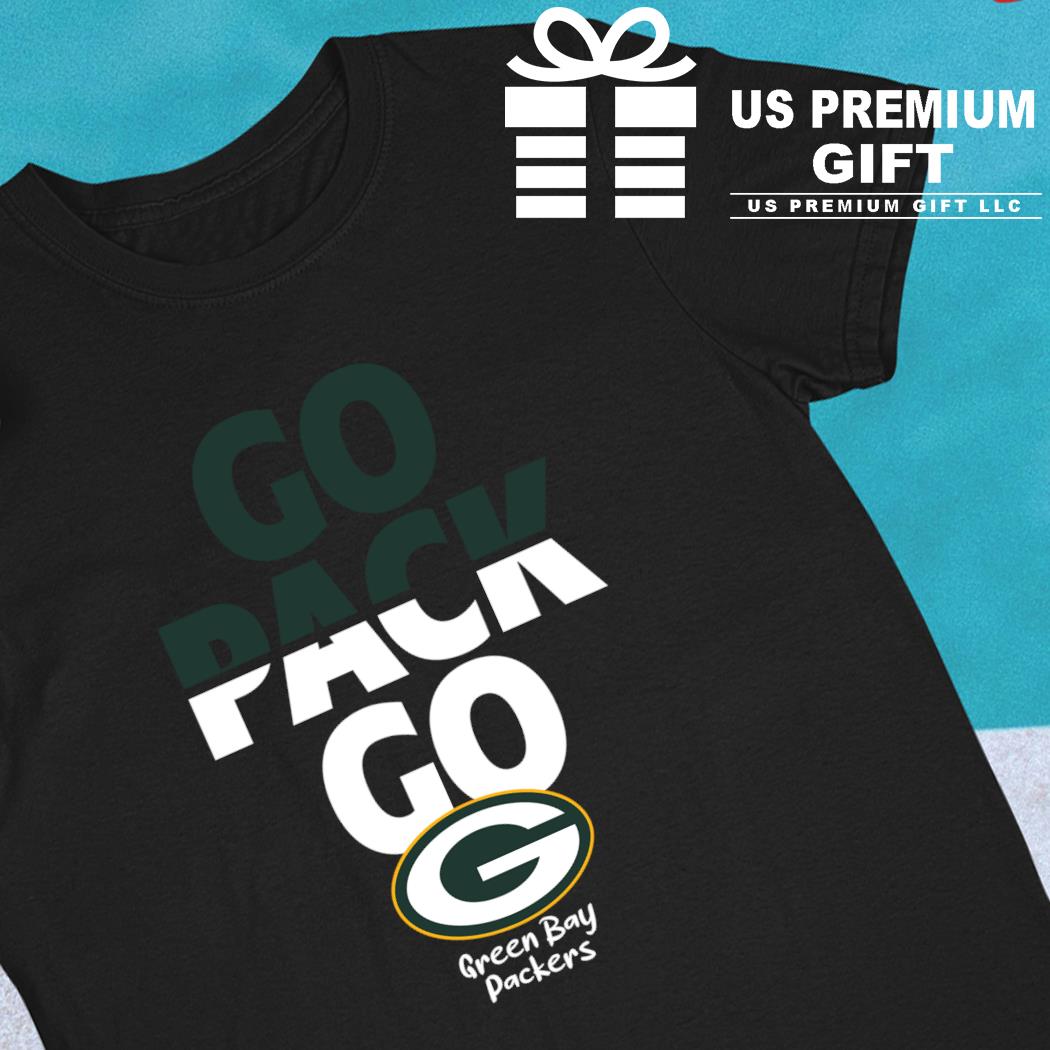 Green Bay Packers go pack go logo 2023 T-shirt, hoodie, sweater, long  sleeve and tank top