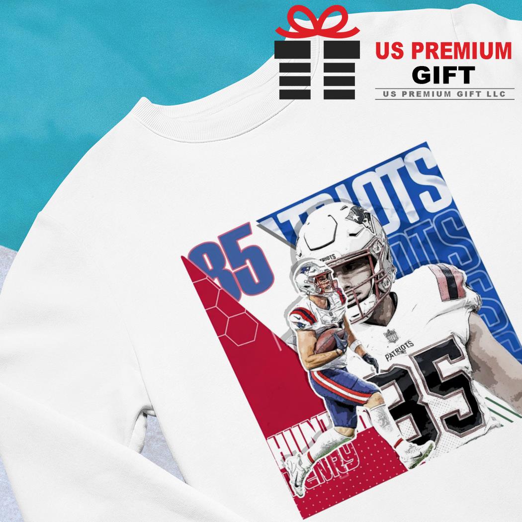 Hunter Henry 85 New England Patriots football poster 2023 shirt, hoodie,  sweater, long sleeve and tank top