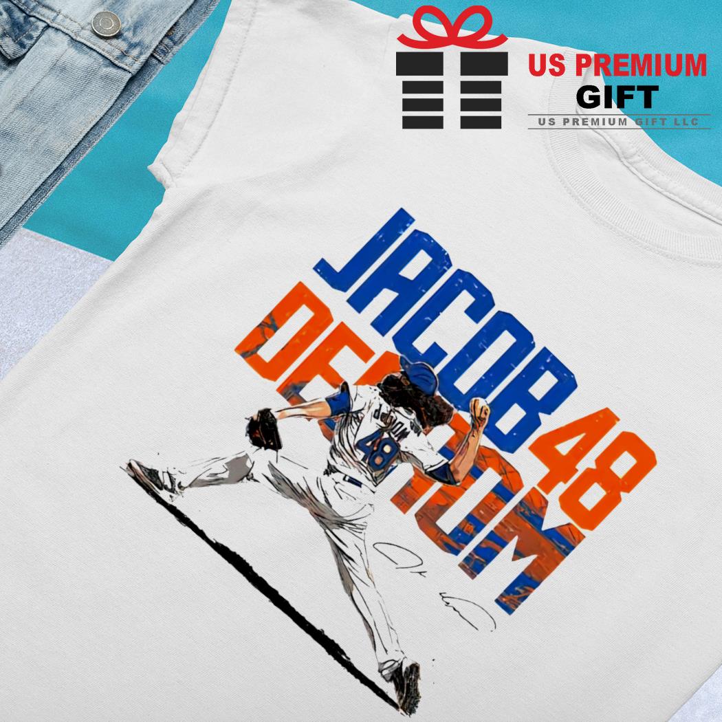 MLB New York Mets (Jacob deGrom) Men's T-Shirt.