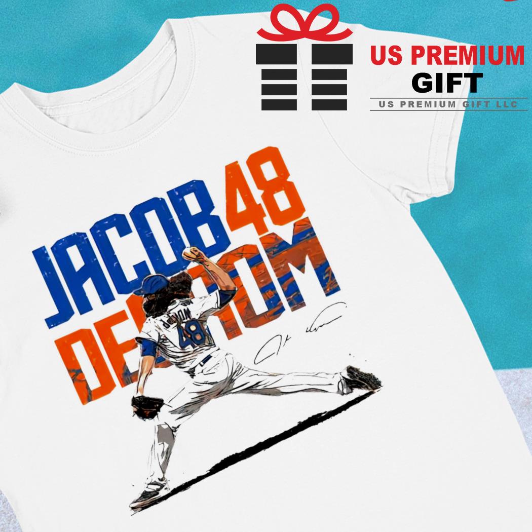 MLB New York Mets (Jacob deGrom) Men's T-Shirt.