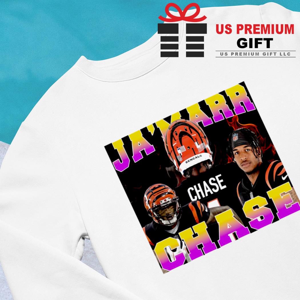 Ja'Marr Chase 1 Cincinnati Bengals football player Vintage T-shirt, hoodie,  sweater, long sleeve and tank top