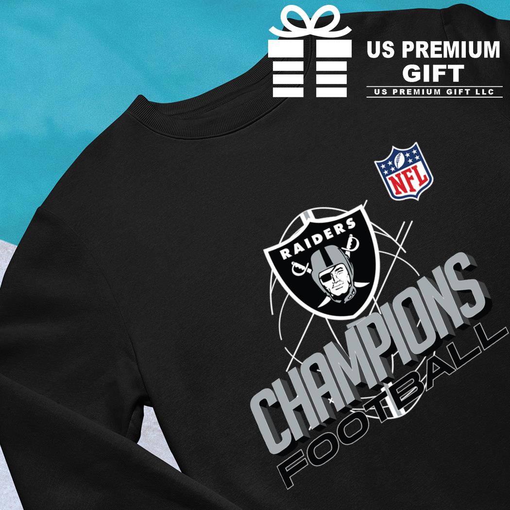 Las Vegas Raiders NFL Champions football logo T-shirt, hoodie