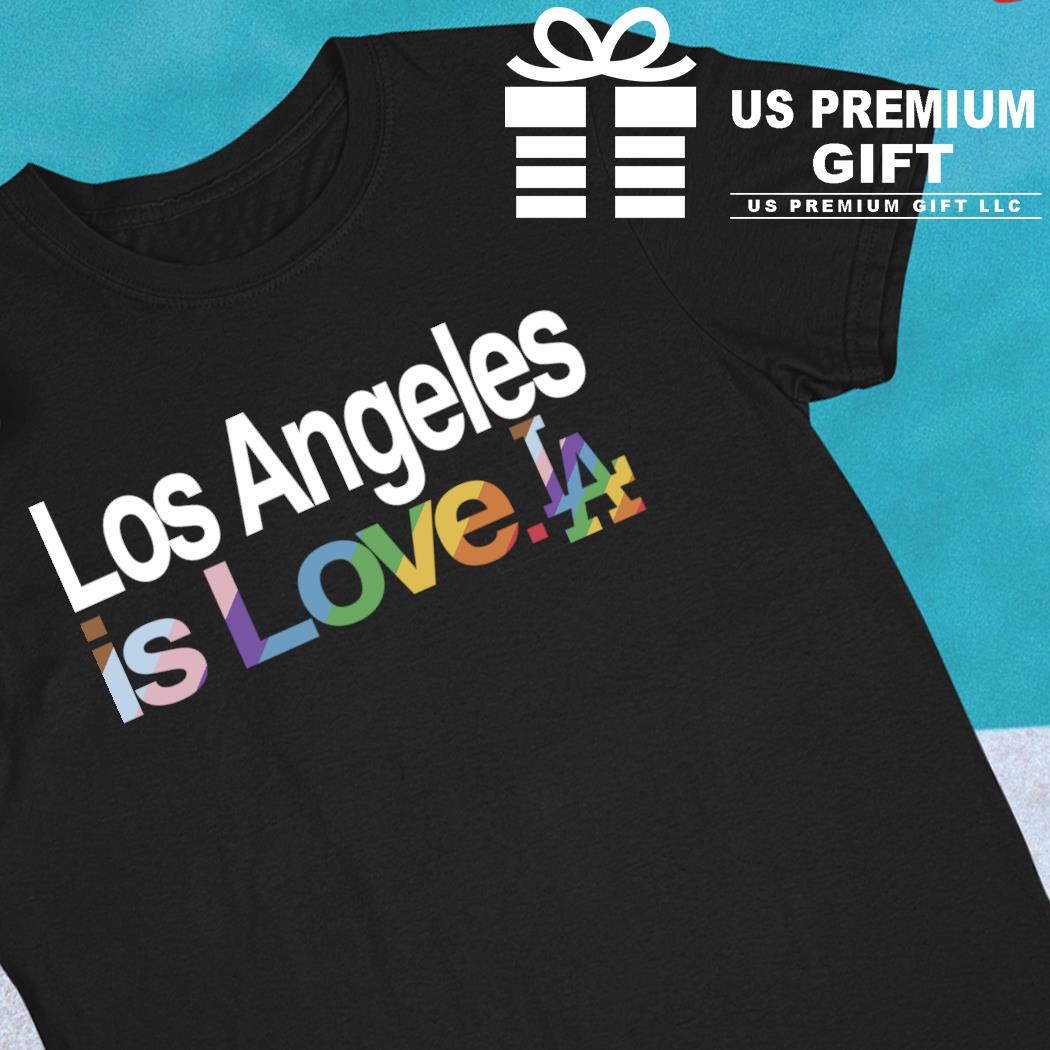 LGBTQ+ Los Angeles Dodgers is love pride logo 2023 T-shirt, hoodie,  sweater, long sleeve and tank top