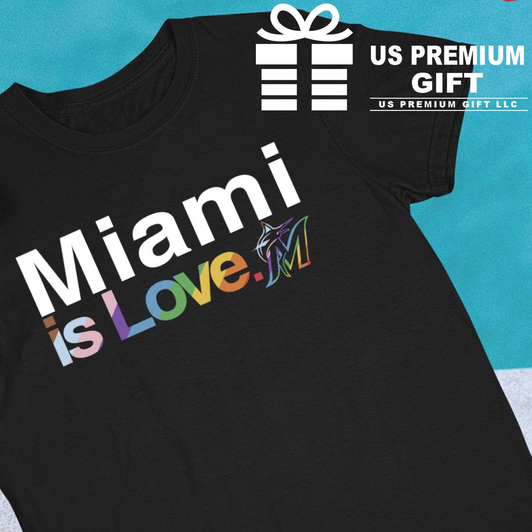 Official Miami Marlins Pride Collection Gear, Marlins Pride, Rainbow Tees,  Apparel